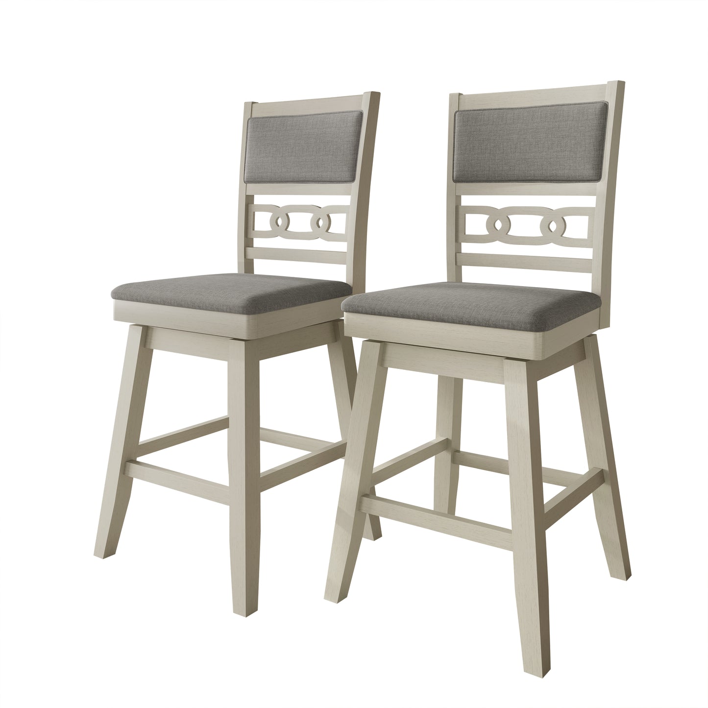 Harper Swivel Counter Stool Set (Set of 2)