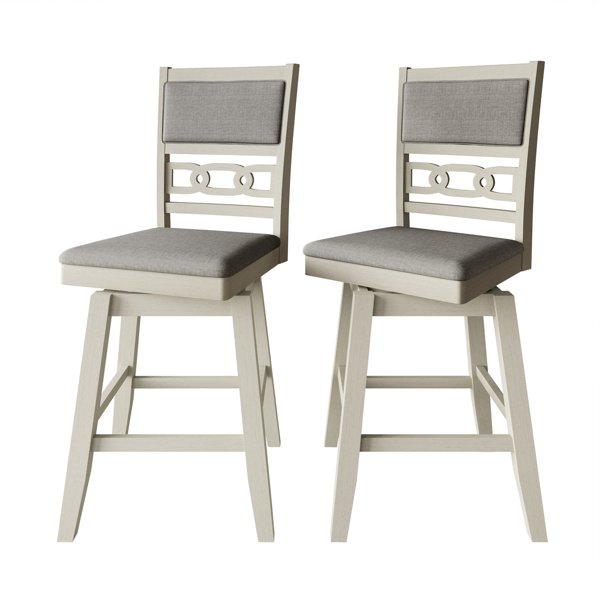 Harper Swivel Counter Stool Set (Set of 2)