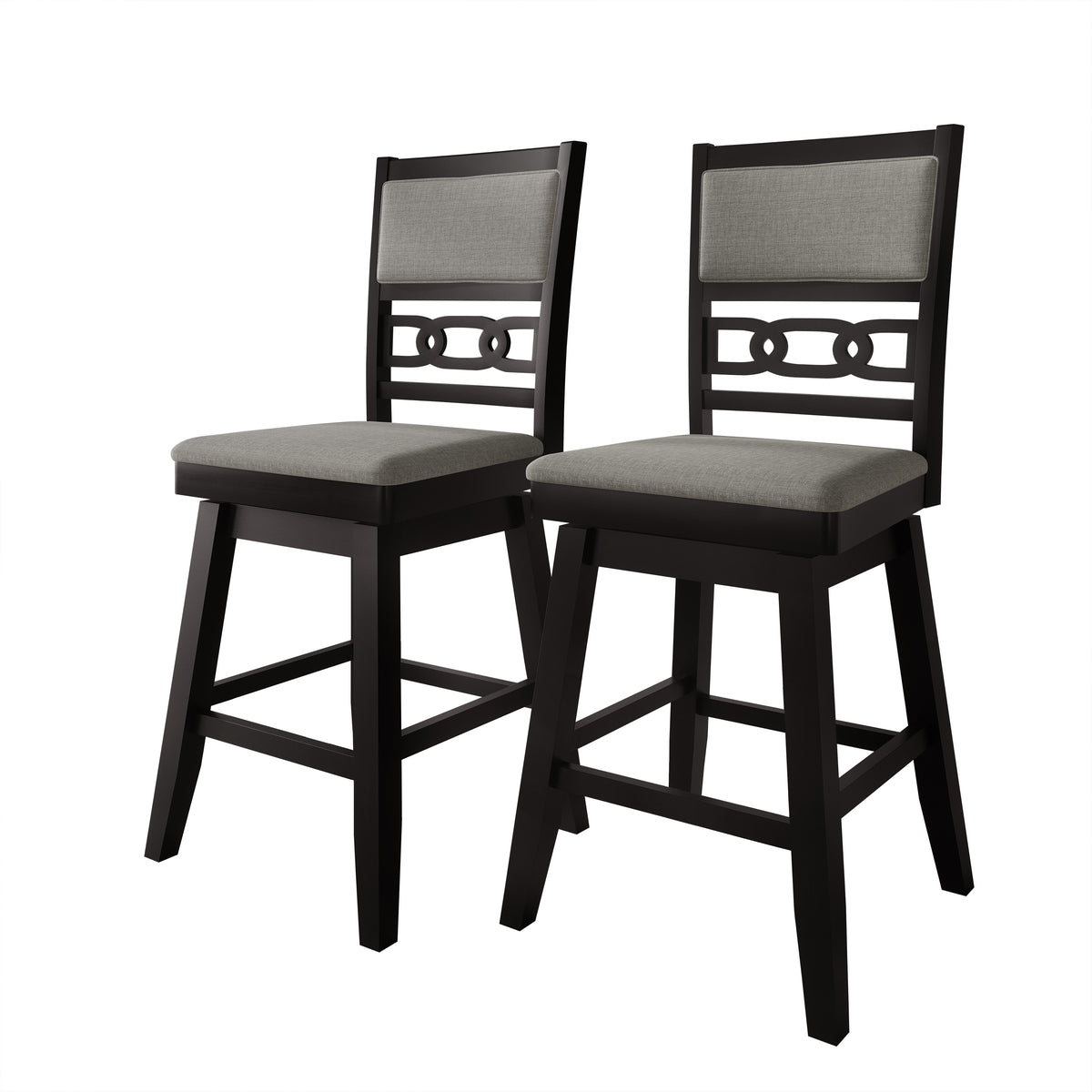 Harper Swivel Counter Stool Set (Set of 2)