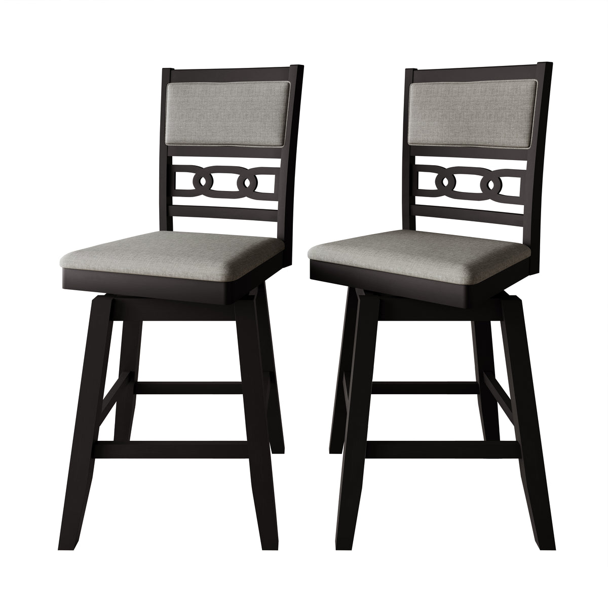Harper Swivel Counter Stool Set (Set of 2)