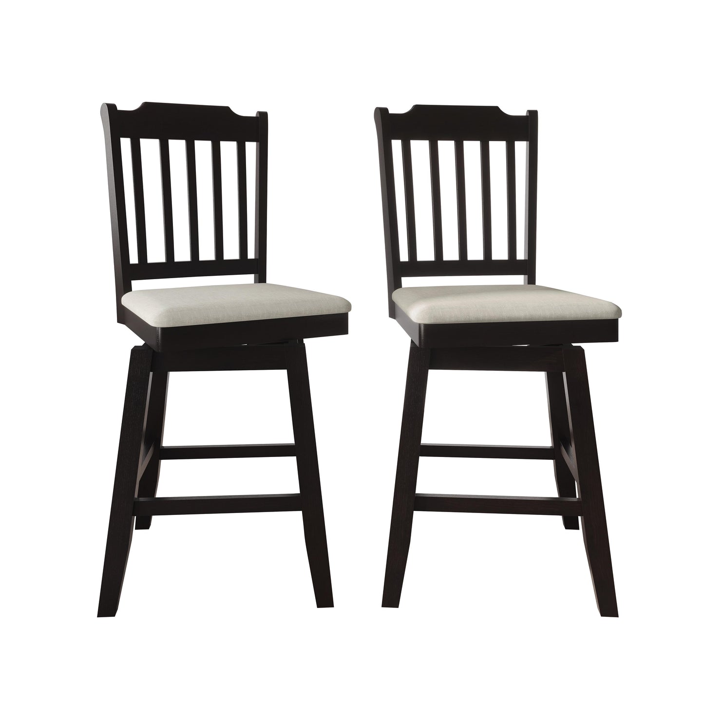 Bennett Swivel Counter Stool Set (Set of 2)