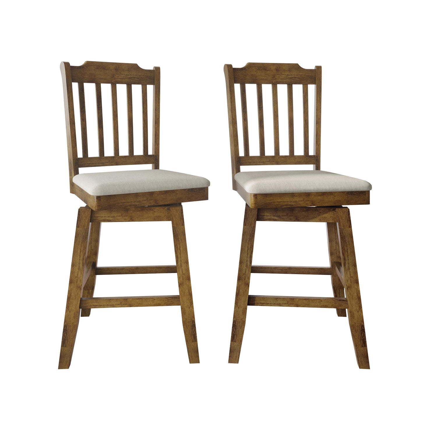 Bennett Swivel Counter Stool Set (Set of 2)