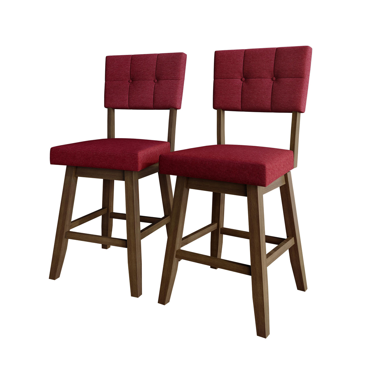 Madison Parsons Counter Chair Set (Set of 2)
