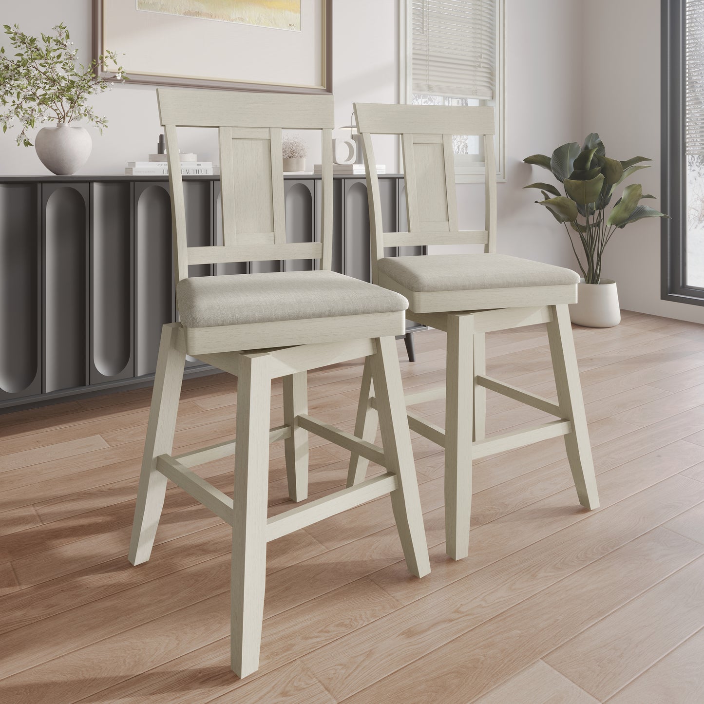 Sawyer Upholstered Dining Chair Set (Set of 2)