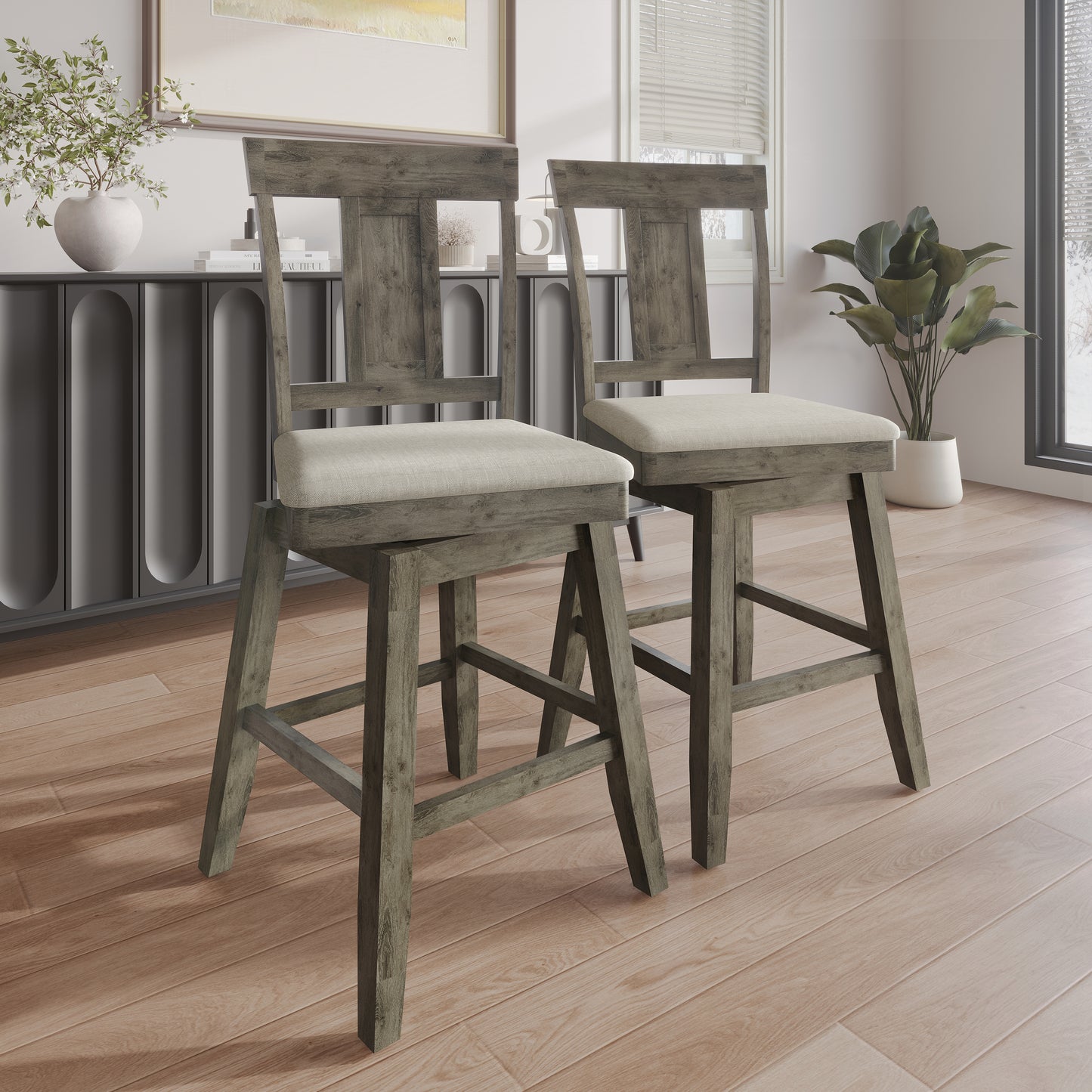 Sawyer Upholstered Dining Chair Set (Set of 2)