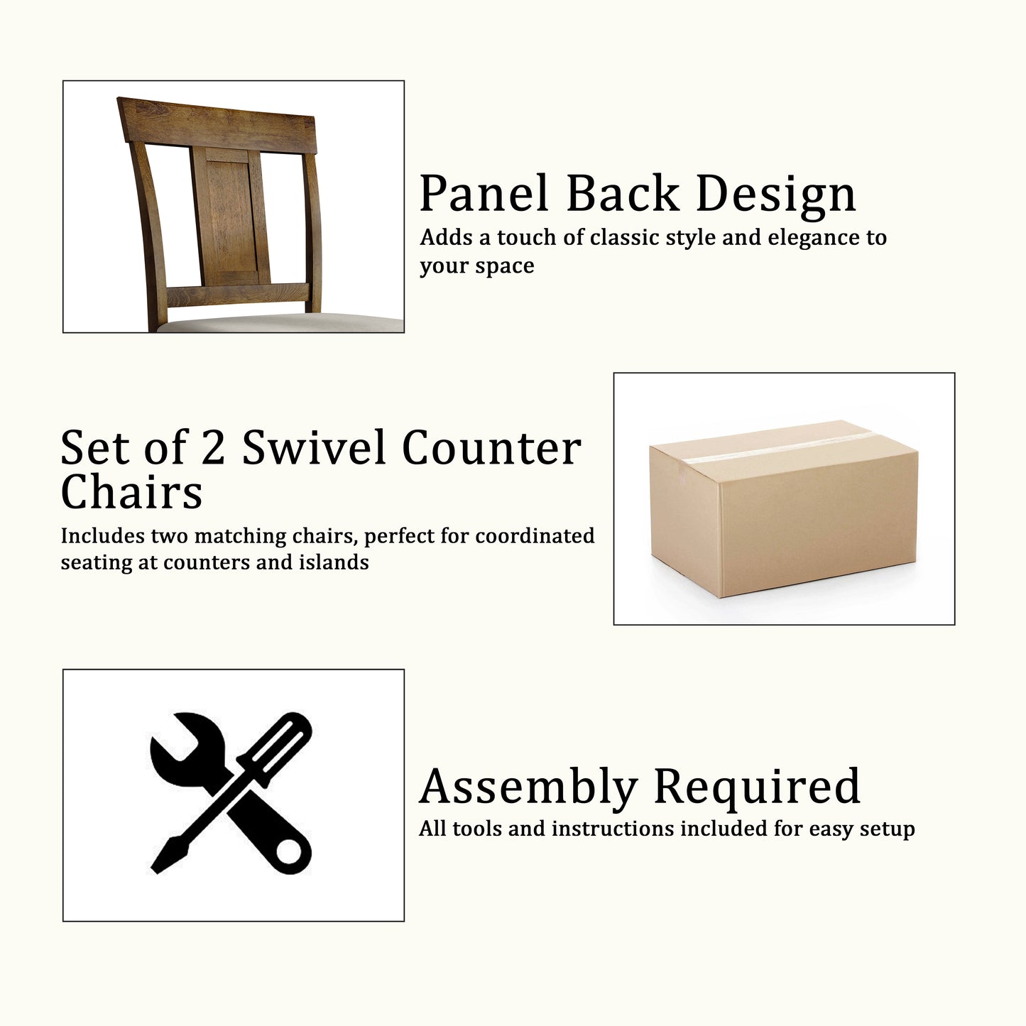 Sawyer Upholstered Dining Chair Set (Set of 2)