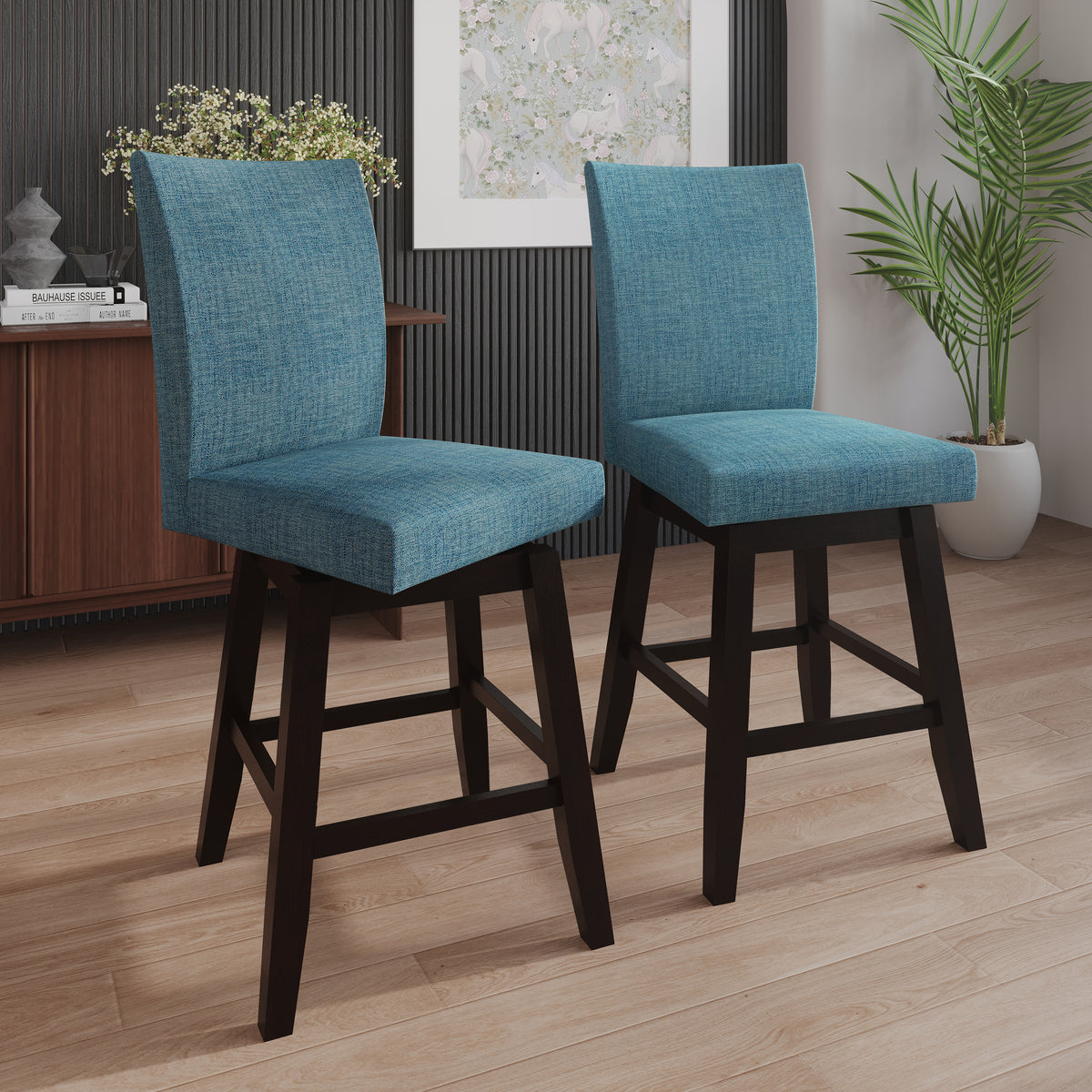 Brielle Linen Dining Chairs Set of 2