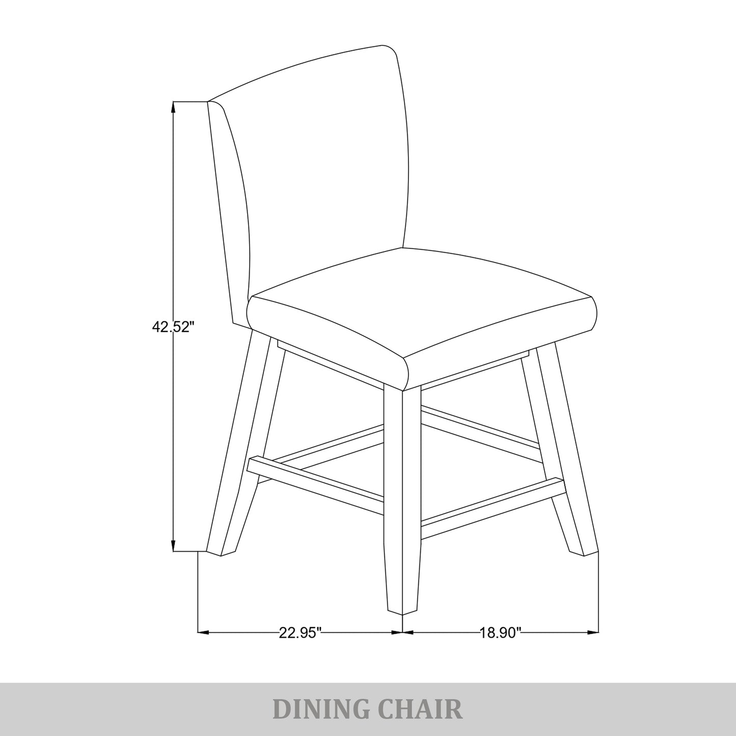 Brielle Linen Dining Chairs Set of 2
