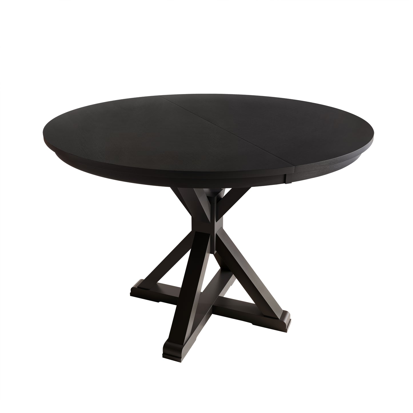 Aurex Collection Round Trestle Dining Table