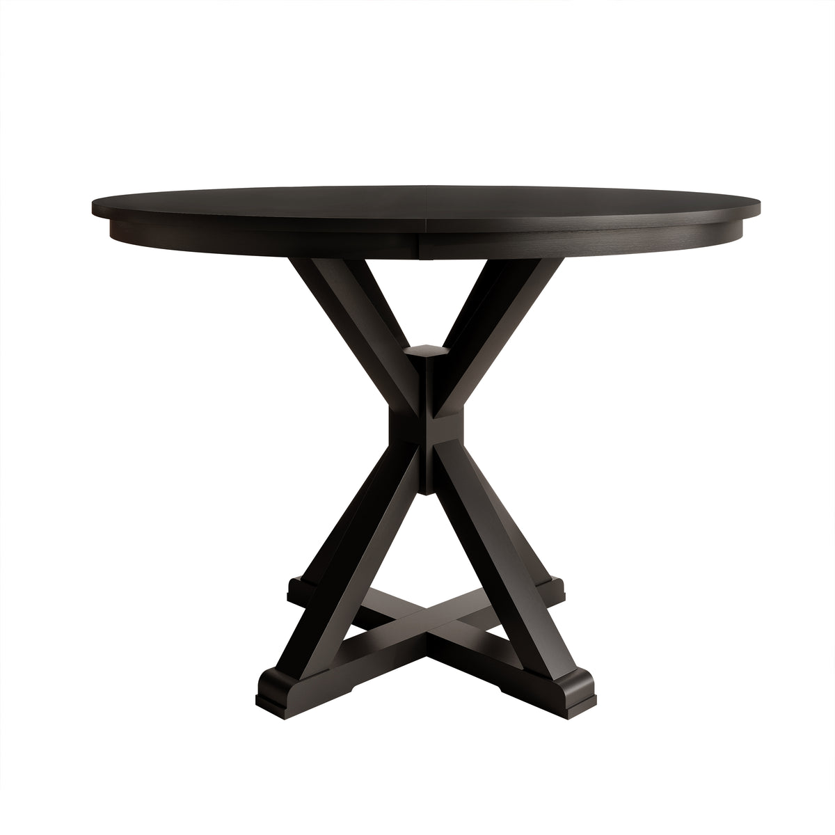 Aurex Collection Round Trestle Dining Table