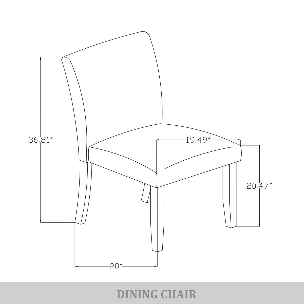 Cora High Back Velvet Dining Chairs – Set of 2