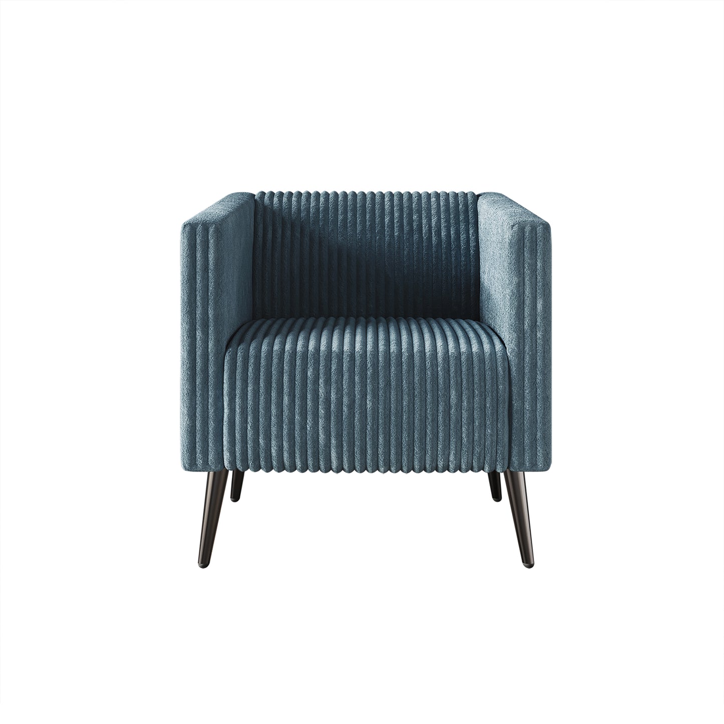 Schermick Modern and Glamorous Velvet Upholstered Arm Chair