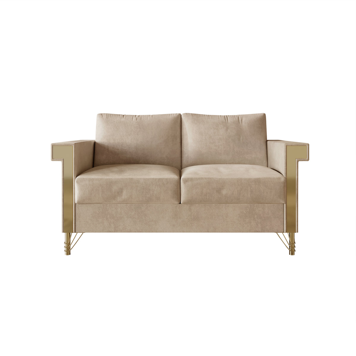 Snaresbrook Velvet Upholstered Sofa