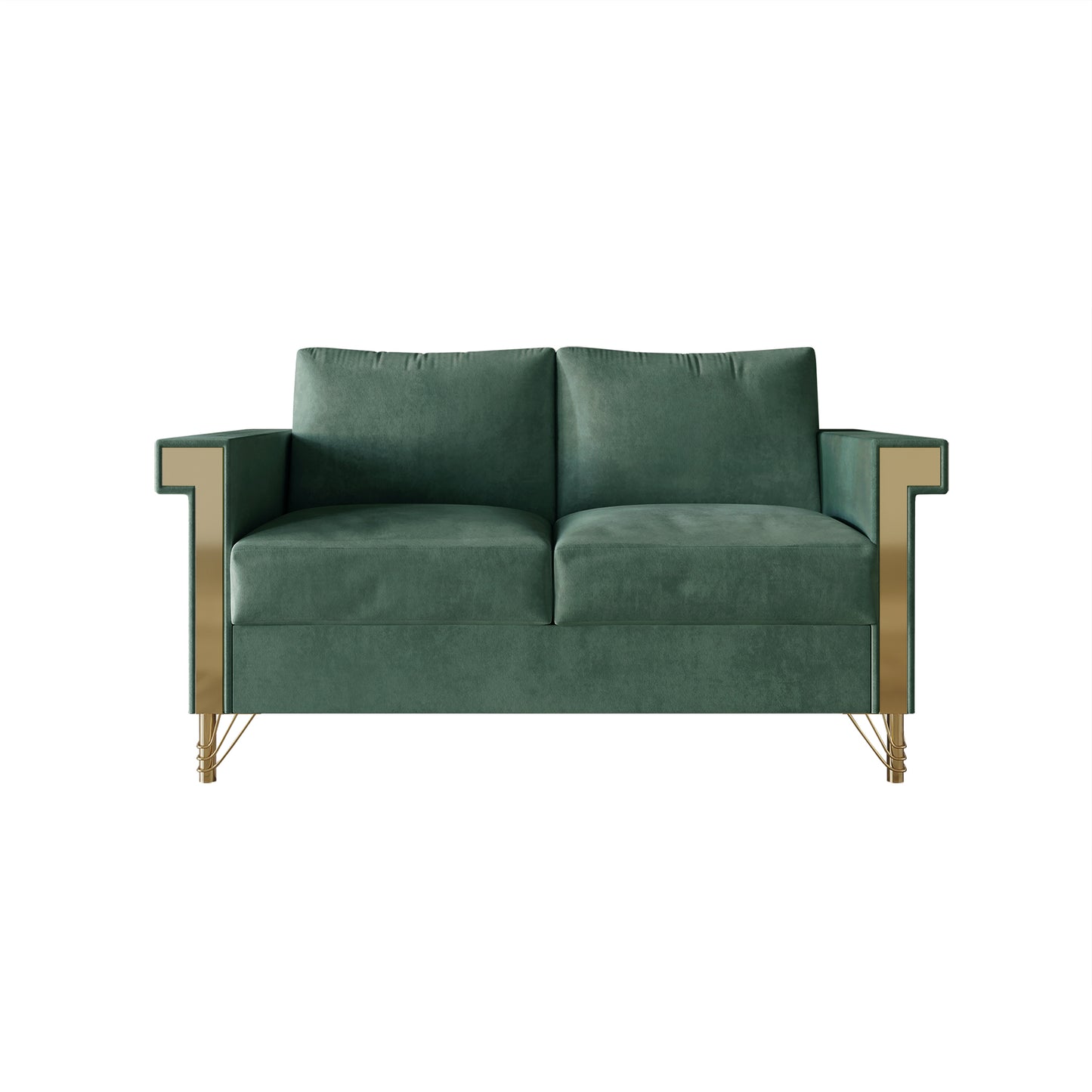 Snaresbrook Velvet Upholstered Sofa