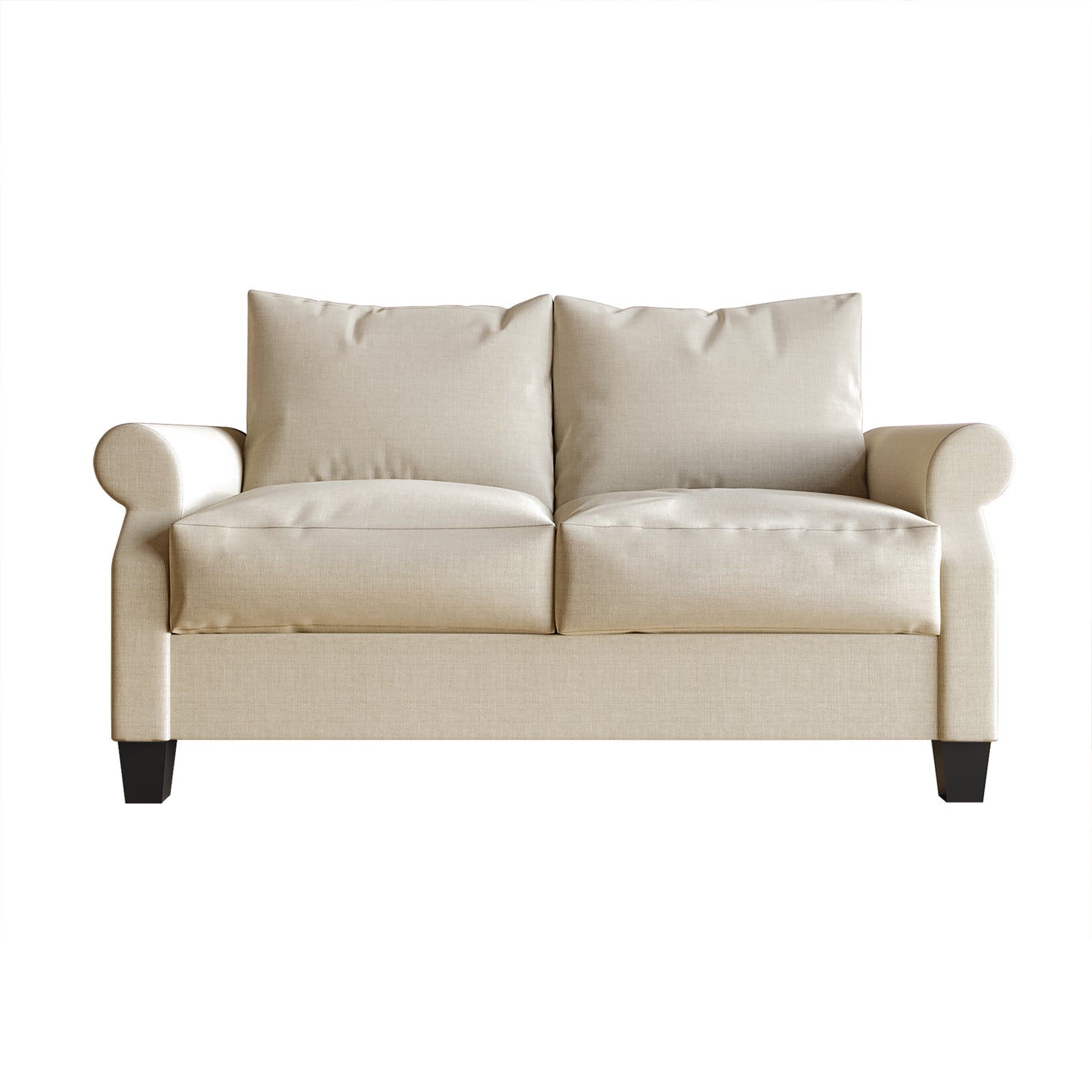 Mayner Linen Upholstered Loveseat