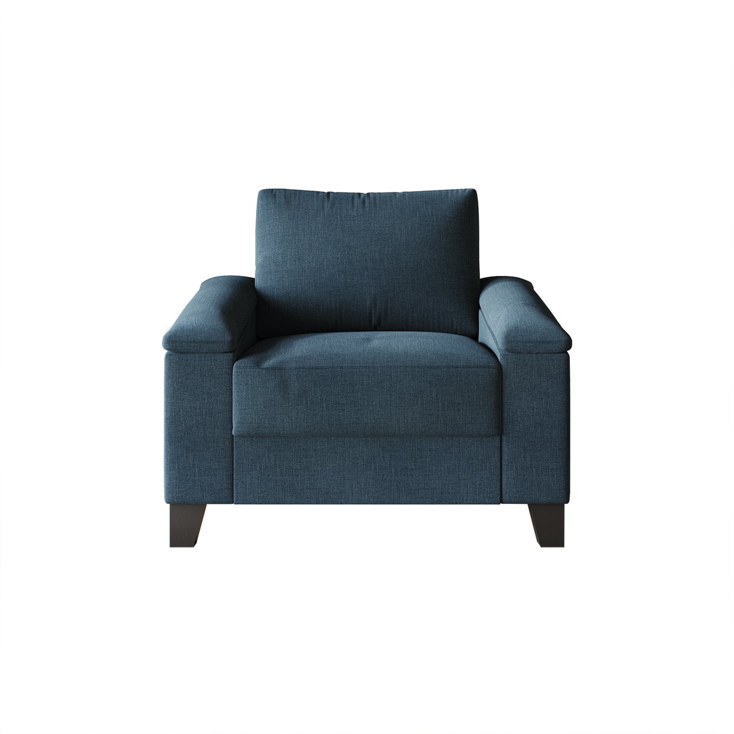 Jacqualyn Style Linen Upholstered Arm Chair