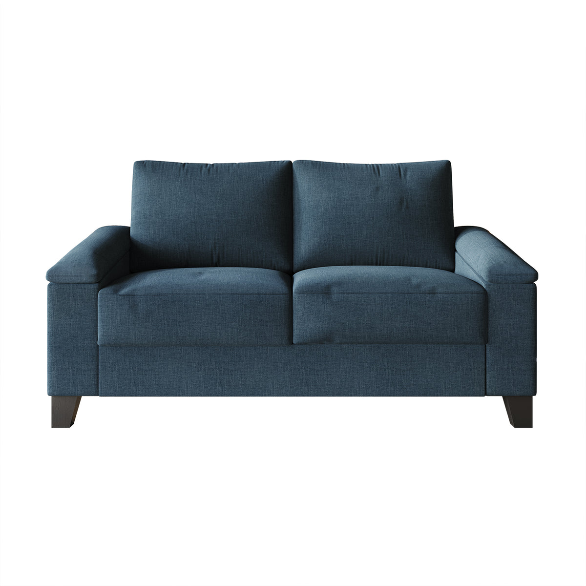 Jacqualyn Style Linen Upholstered Loveseat