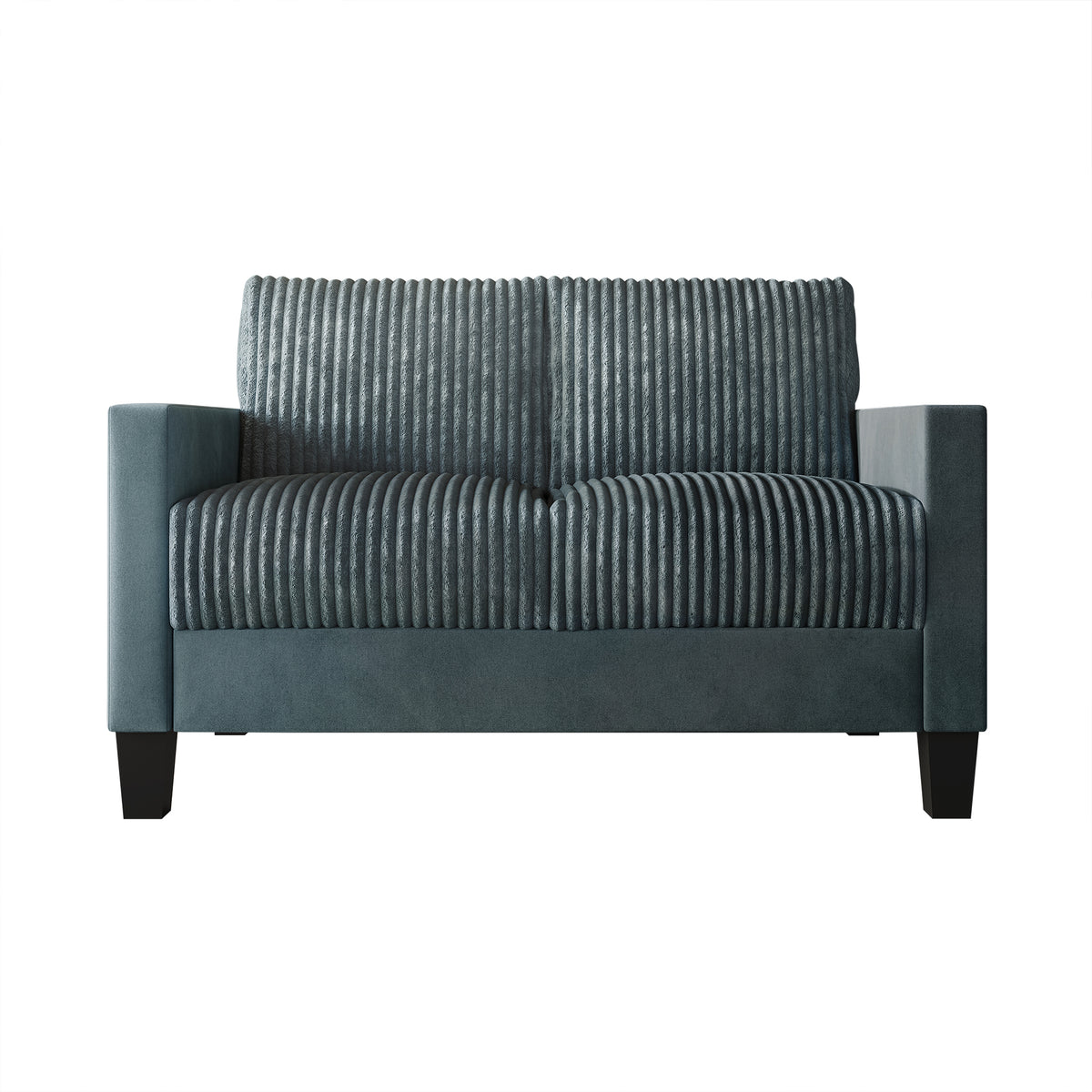Shadybrook Mid-Century Modern Velvet Upholstered Sofa
