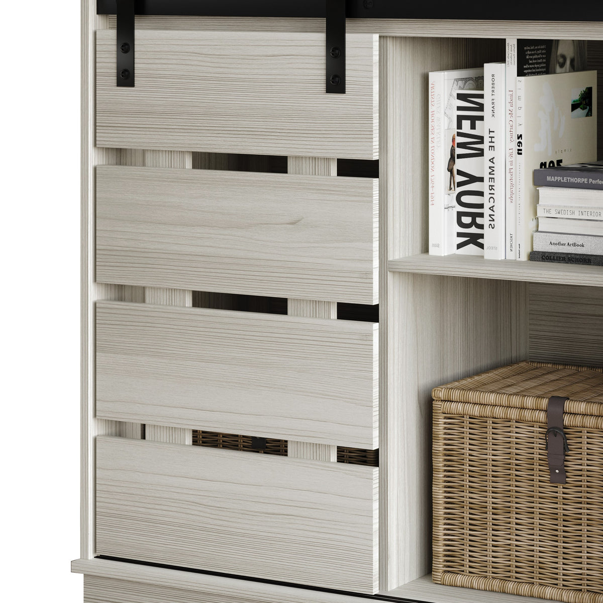 Boothe Farmhouse Sideboard Cabinet