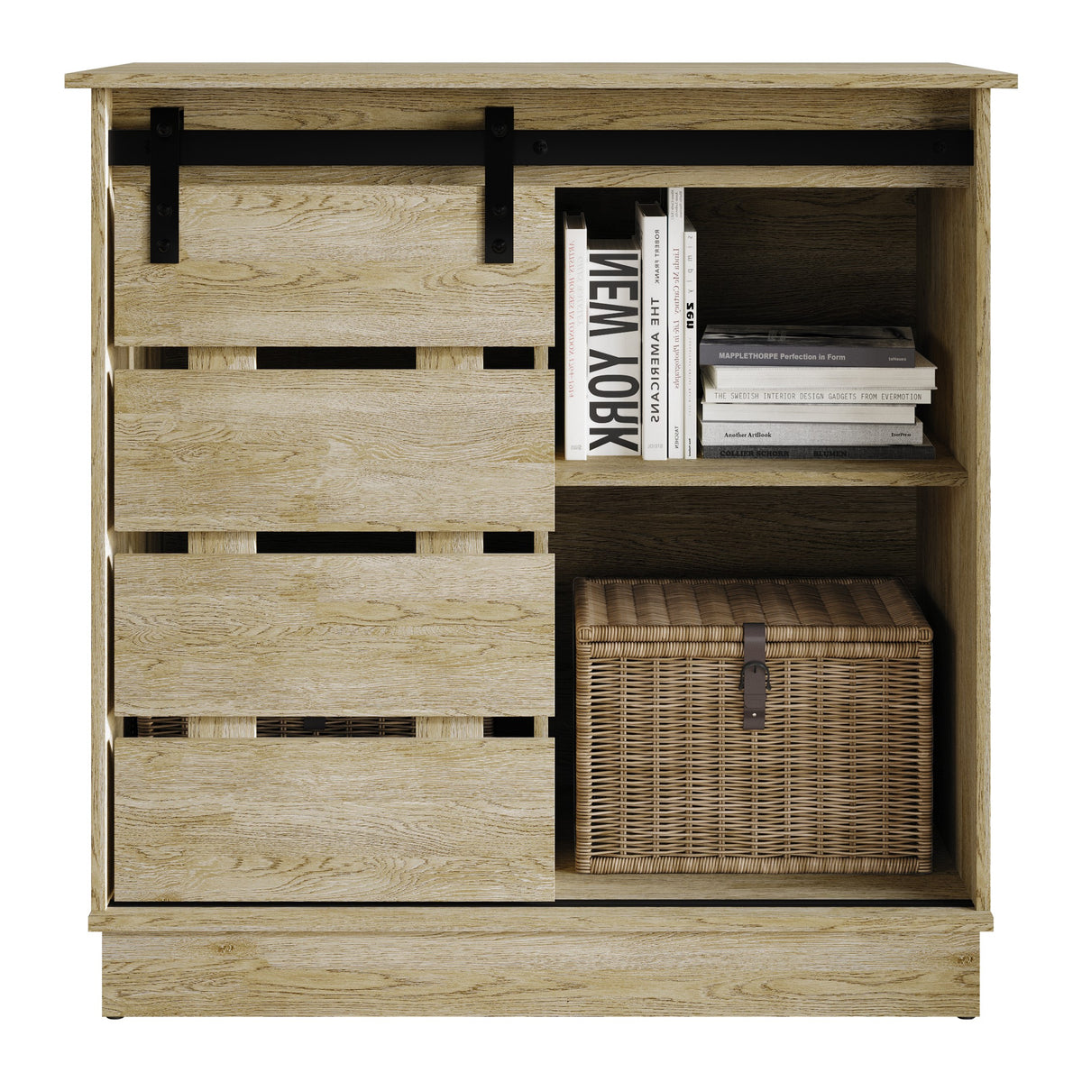 Boothe Farmhouse Sideboard Cabinet