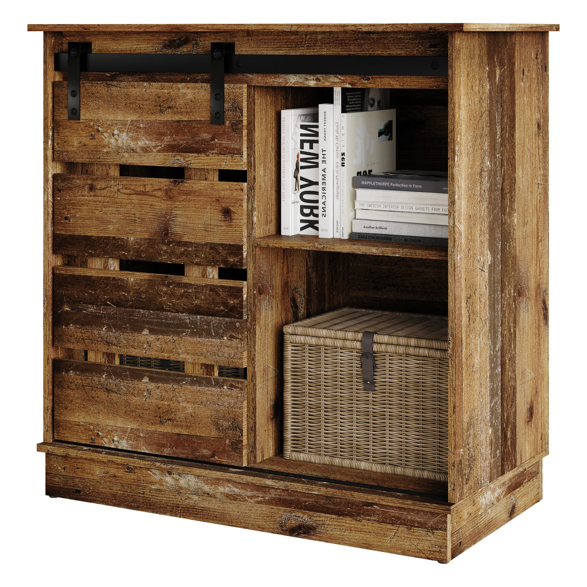 Boothe Farmhouse Sideboard Cabinet