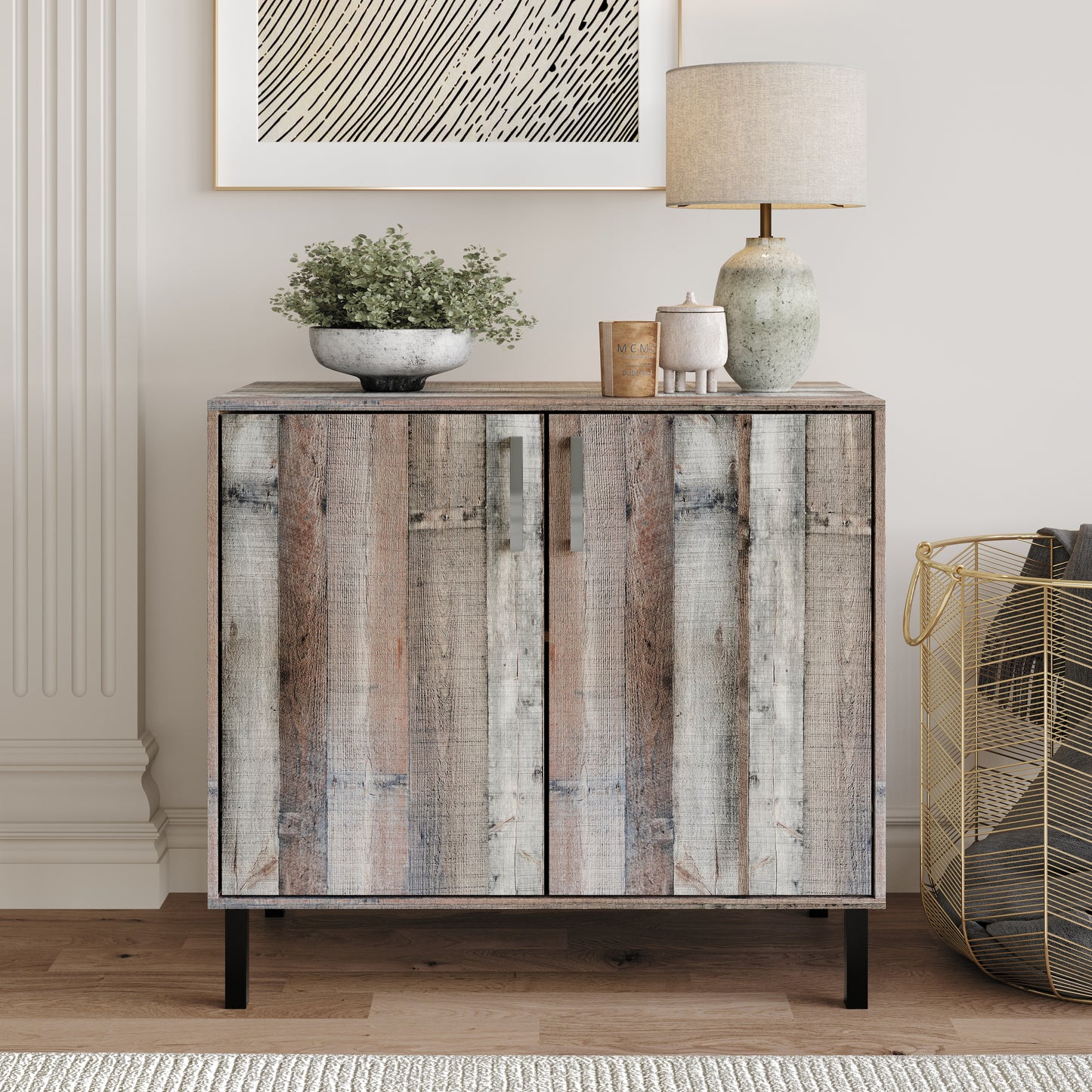 UrbanEdge Acrylic Display Sideboard Cabinet