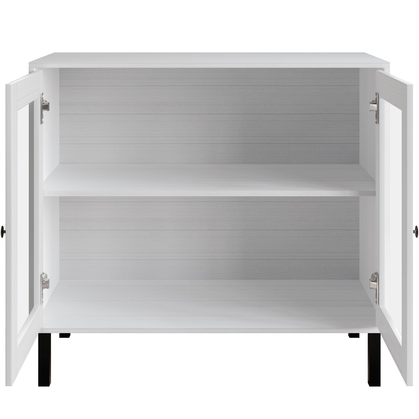 Urbanly Glass Door Sideboard Cabinet