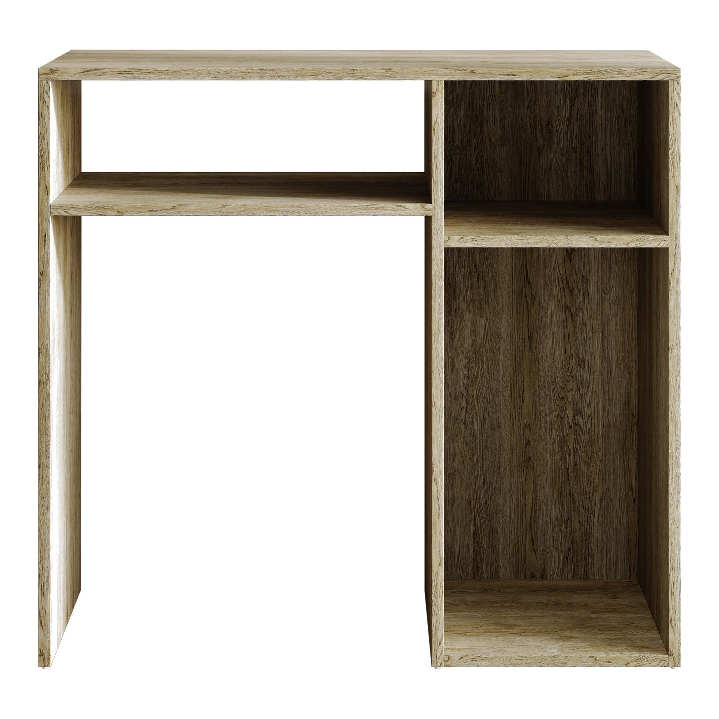Maren 31-Inch 3-Shelf Storage Computer Desk