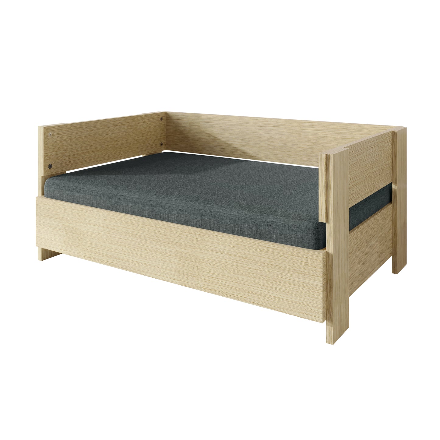 Pavora Wooden Frame Pet Bed with Waterproof Removable Cushion