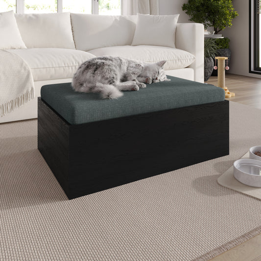 Virello Elevated Pet Bed with Waterproof Fabric and Removable Cushion