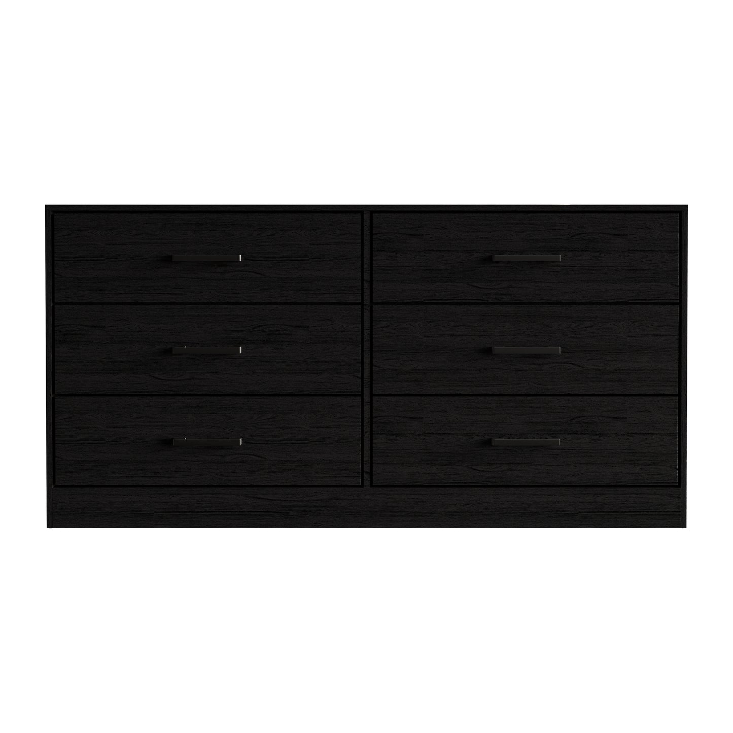 Orlena 6-Drawer Modern Dresser with Flush-to-Floor Design