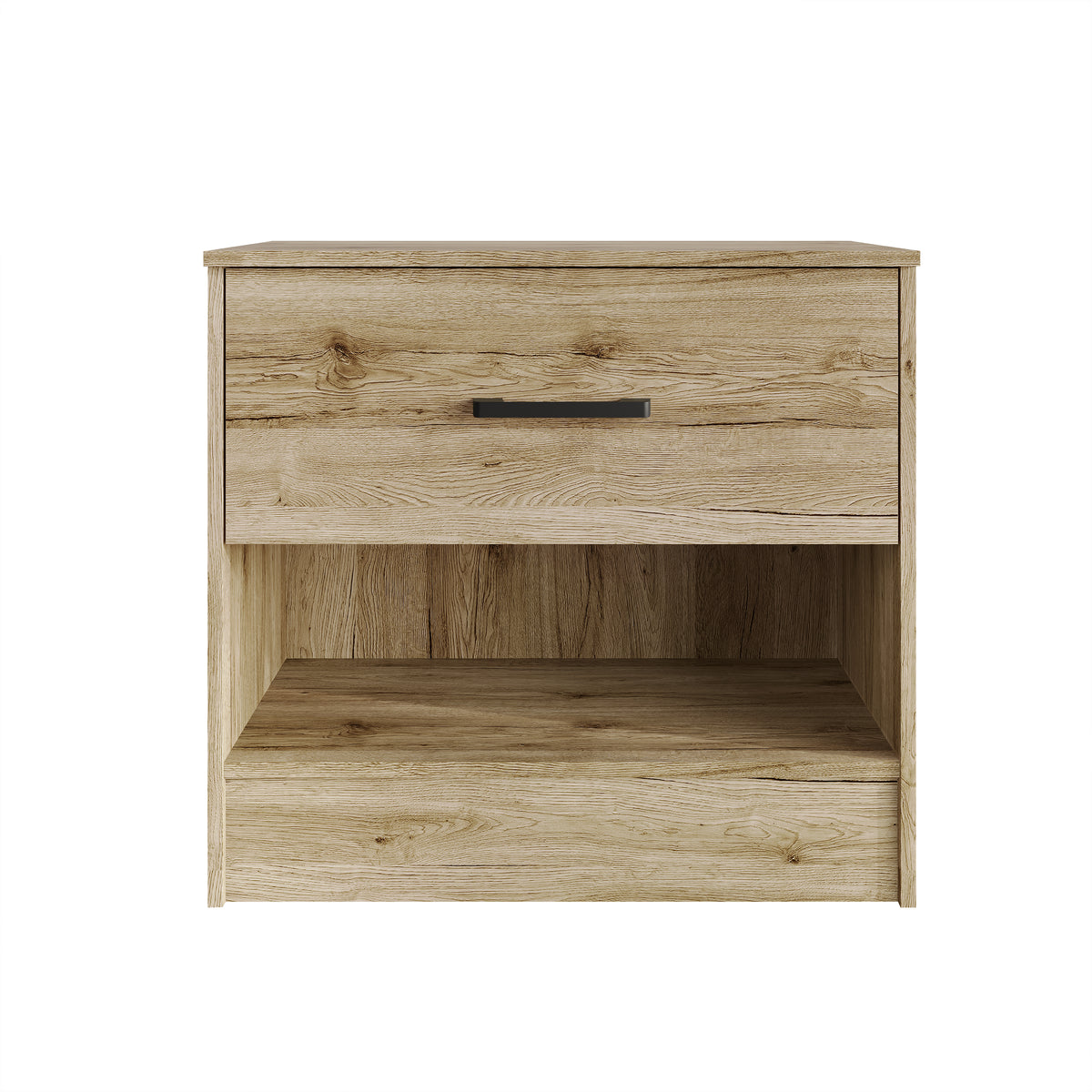 Veylora Modern RFID Lock Nightstand with Hidden Compartment