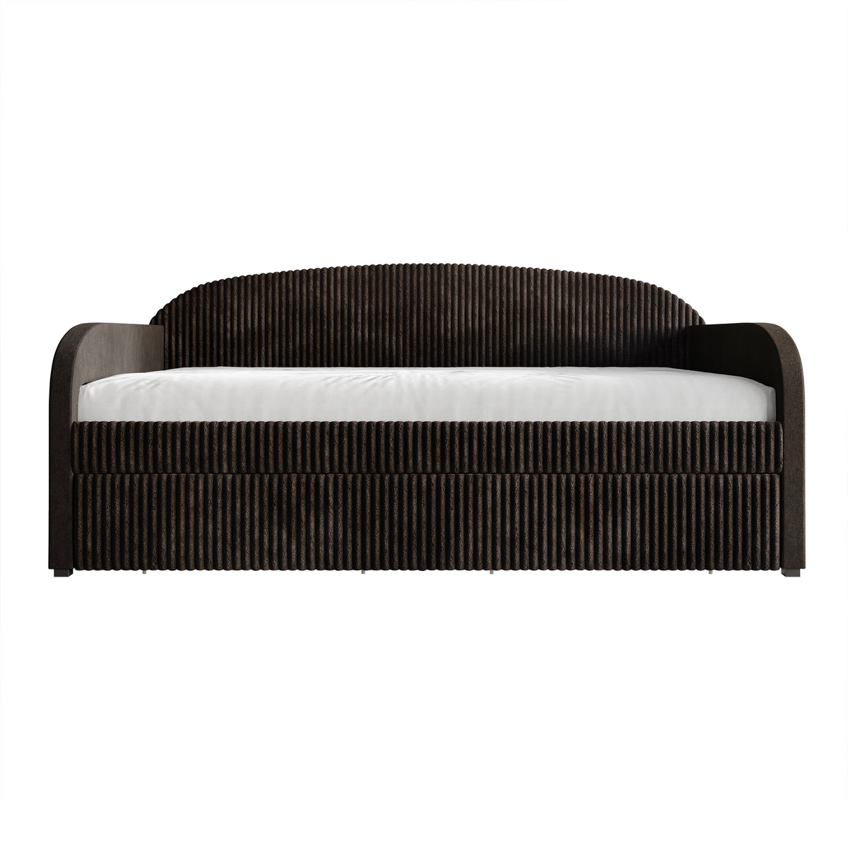 Kewell Corduroy Modern Velvet Twin Daybed