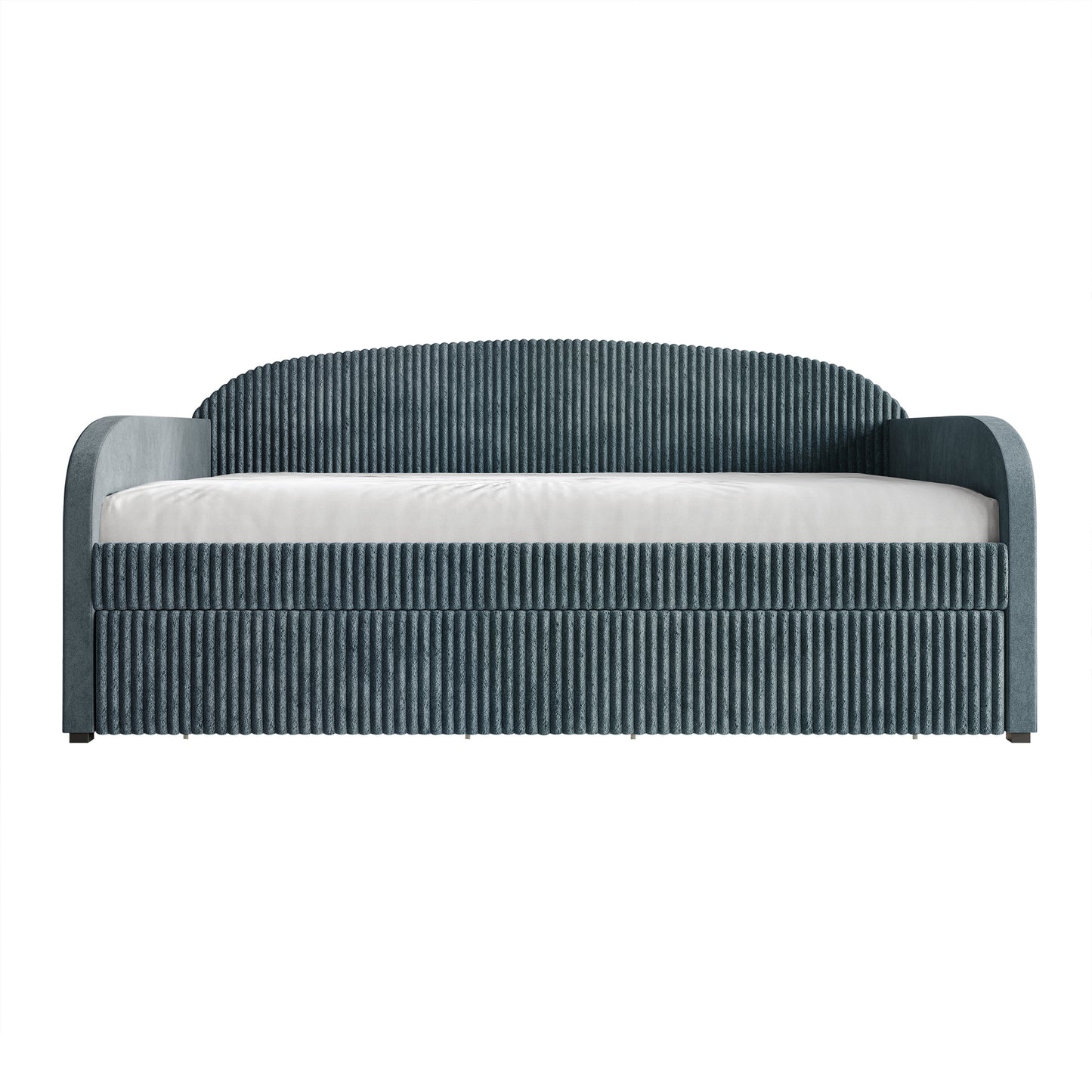 Kewell Corduroy Modern Velvet Twin Daybed