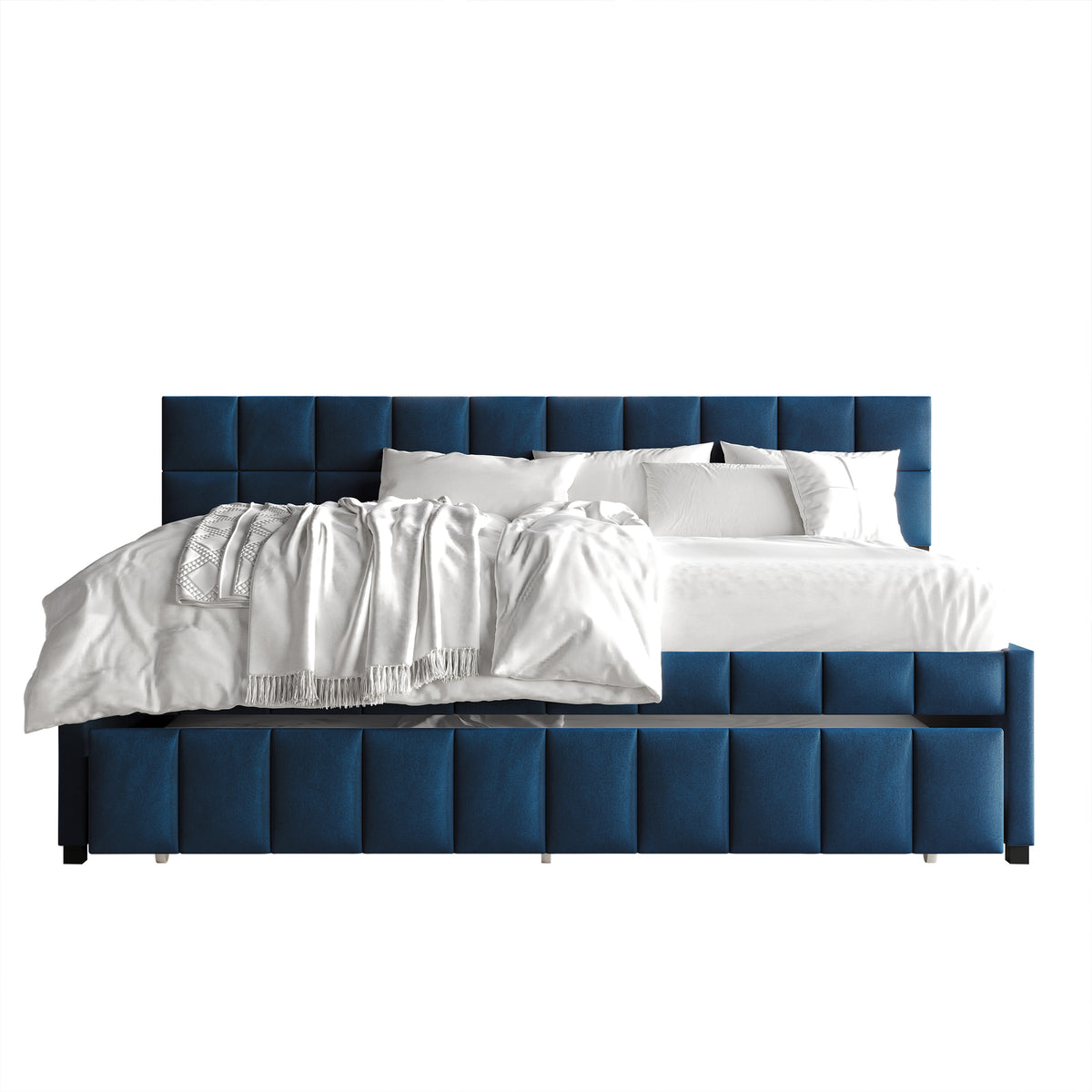 Elegancely Twin Daybed with Trundle