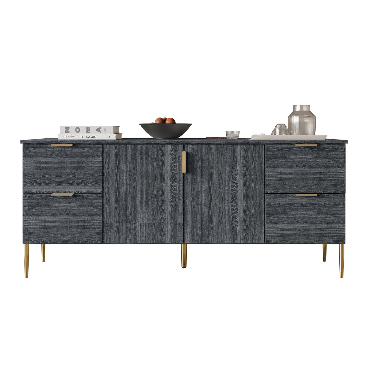 Tiniya Modern and Luxury Clean-Lines Sideboard