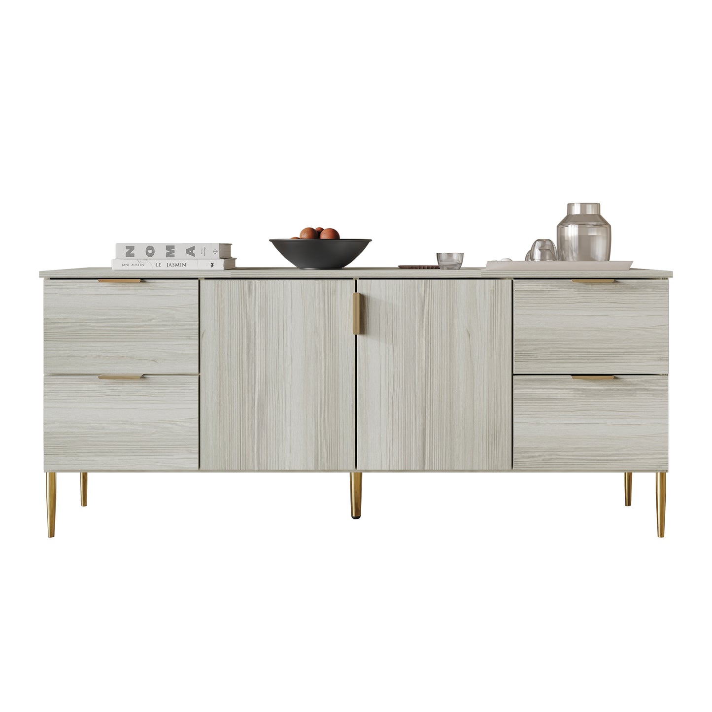 Tiniya Modern and Luxury Clean-Lines Sideboard