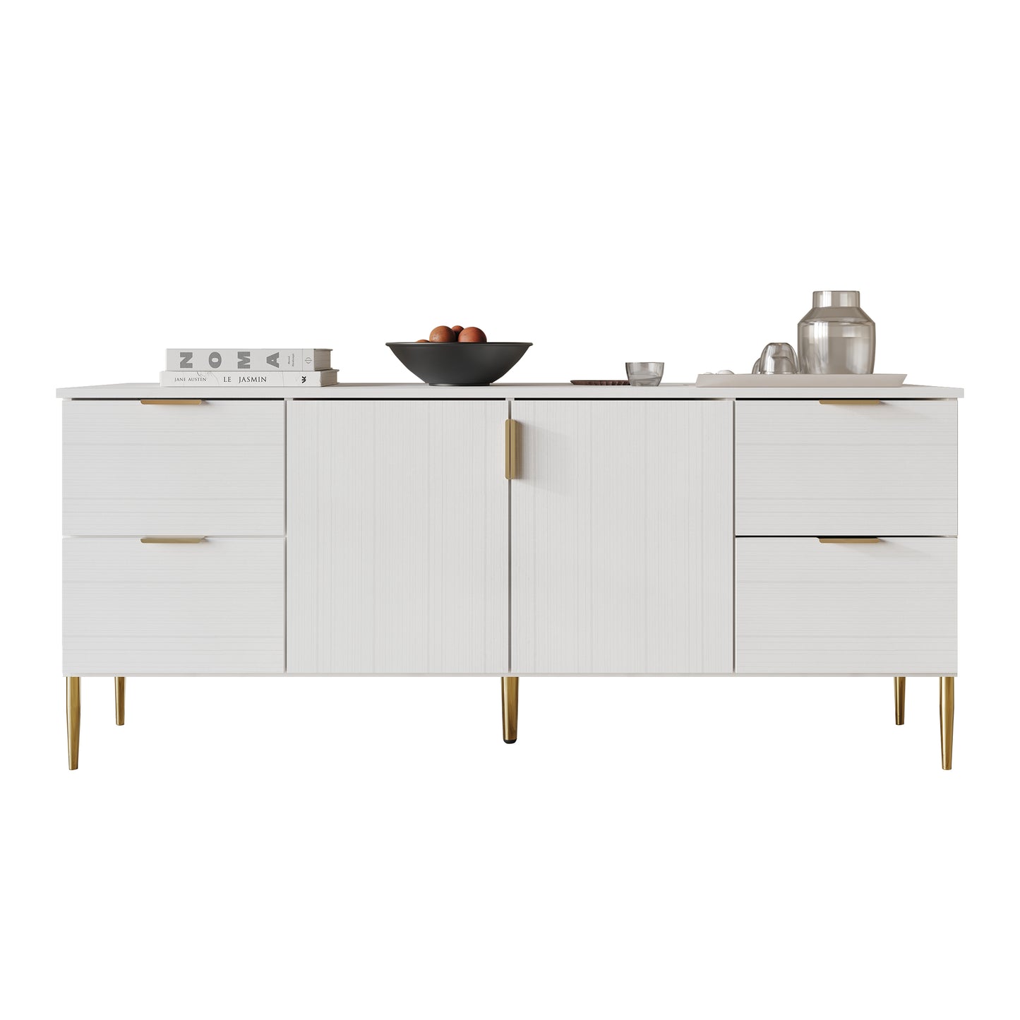 Tiniya Modern and Luxury Clean-Lines Sideboard