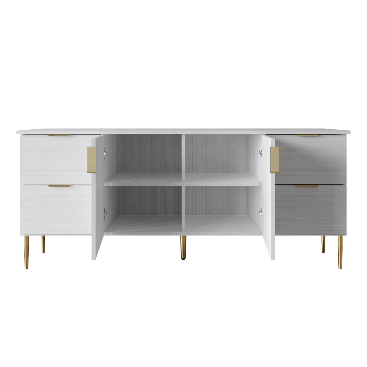 Tiniya Modern and Luxury Clean-Lines Sideboard