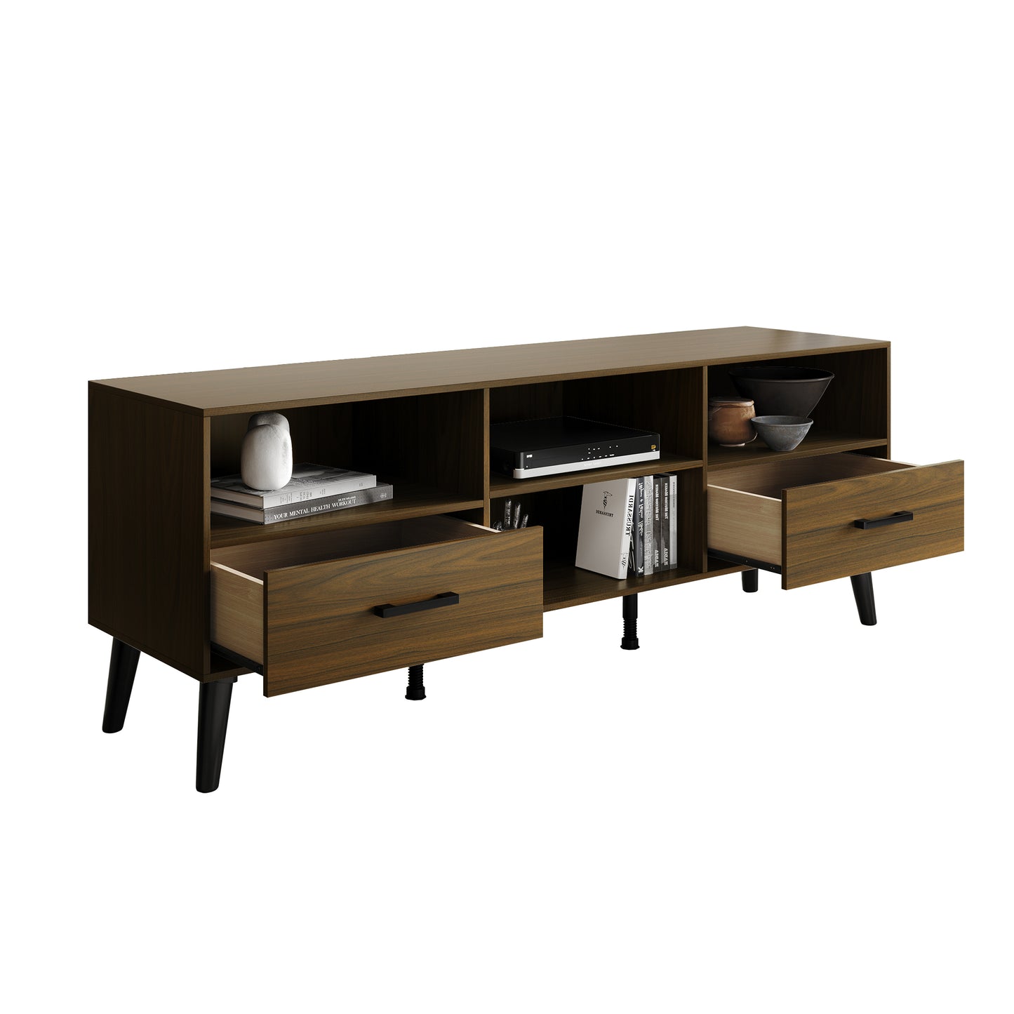 Edgao Rustic TV Stand Console