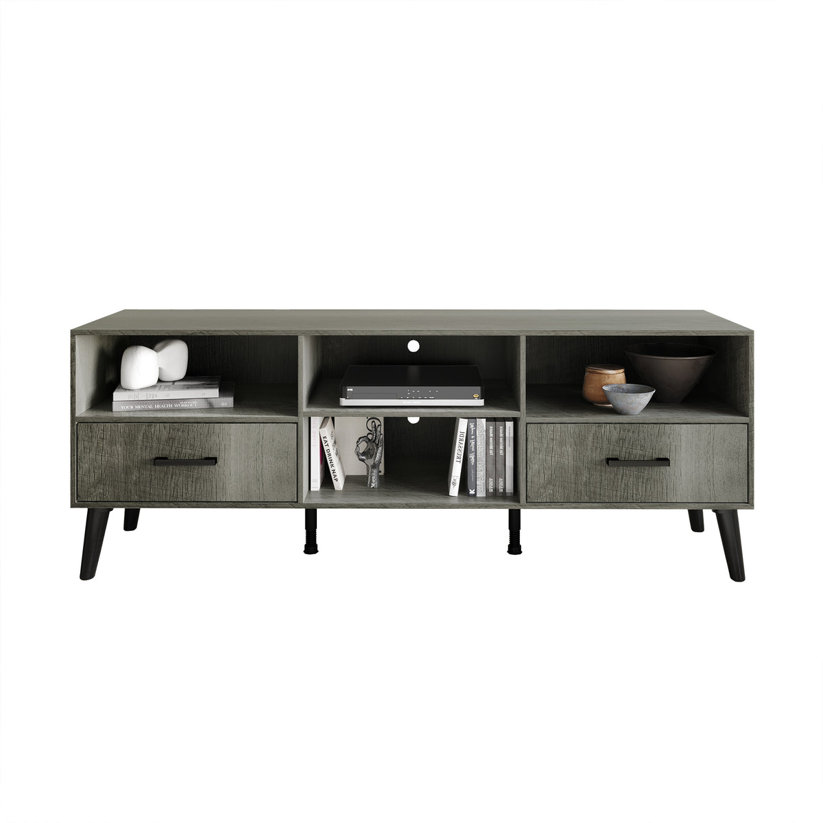 Edgao Rustic TV Stand Console