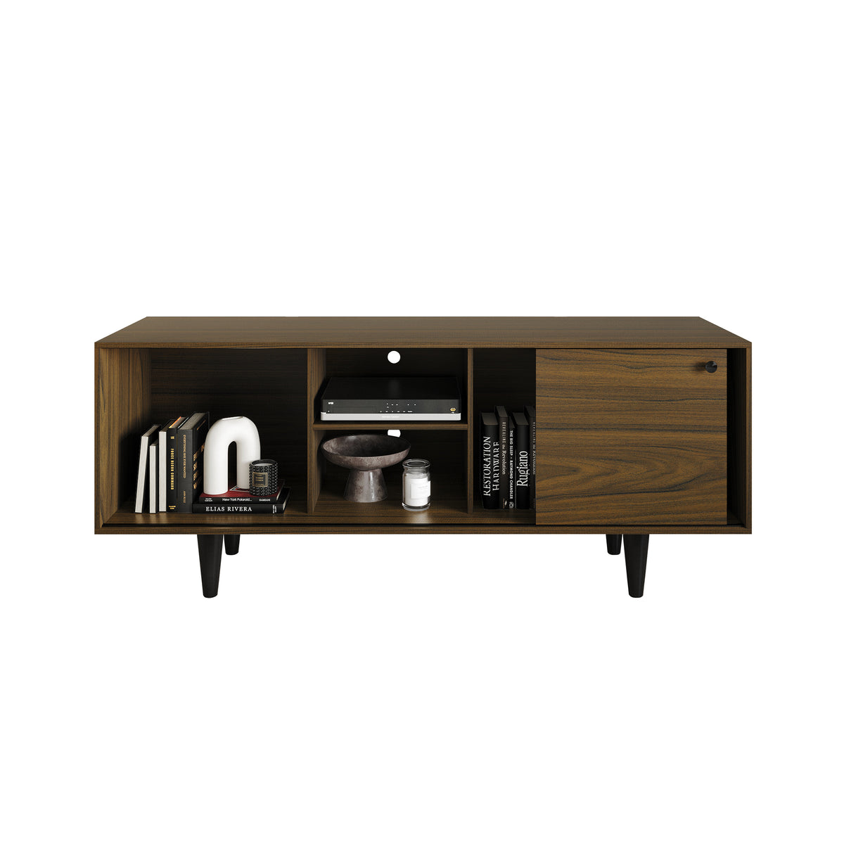 Hanh Mid-Century Modern TV Stand Console