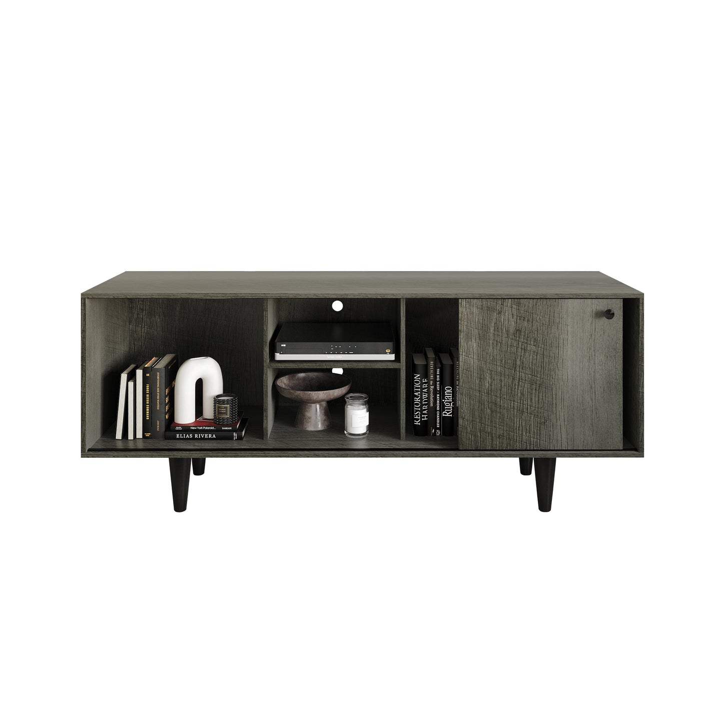 Hanh Mid-Century Modern TV Stand Console
