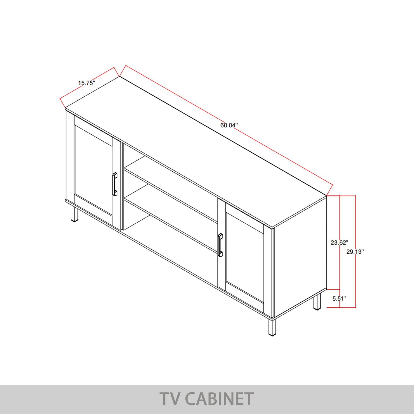 Rheo TV Stand Console