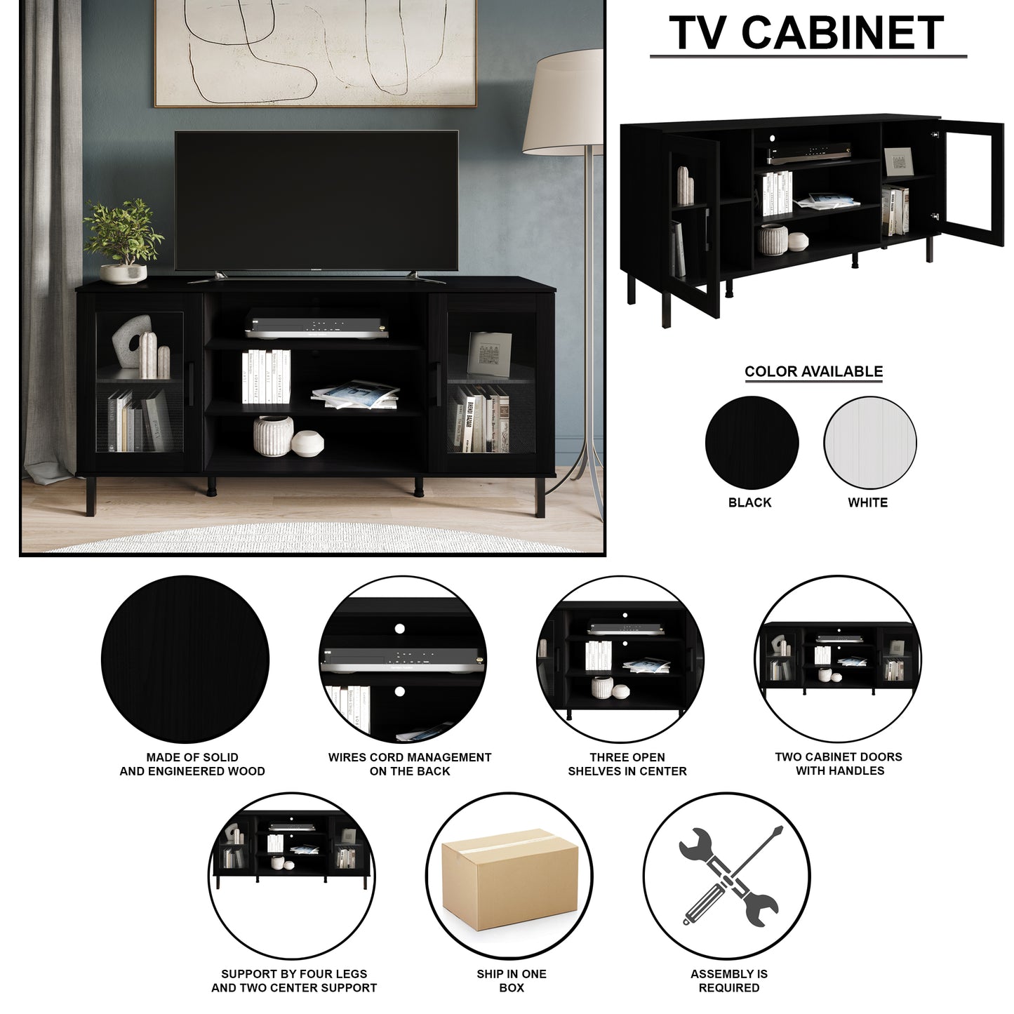 Rheo TV Stand Console