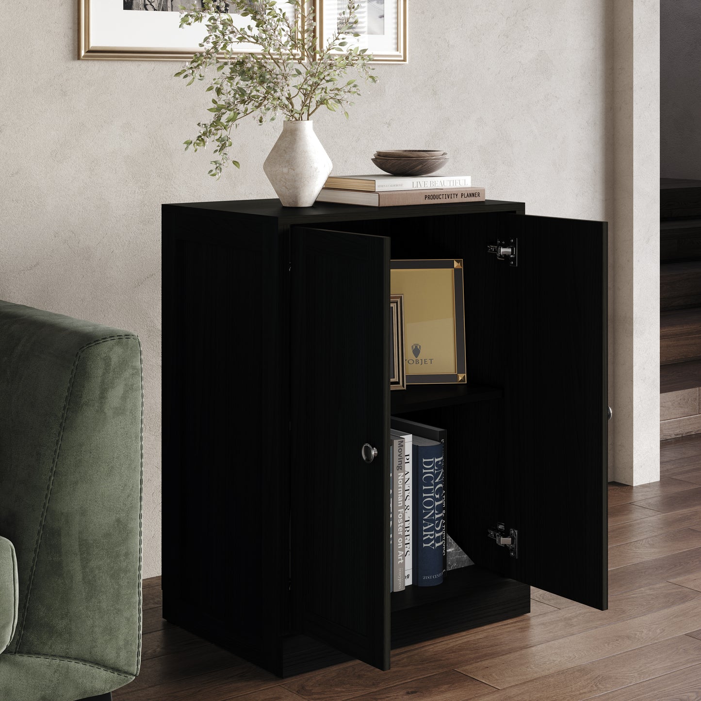 Maya 2-Door Storage Cabinet