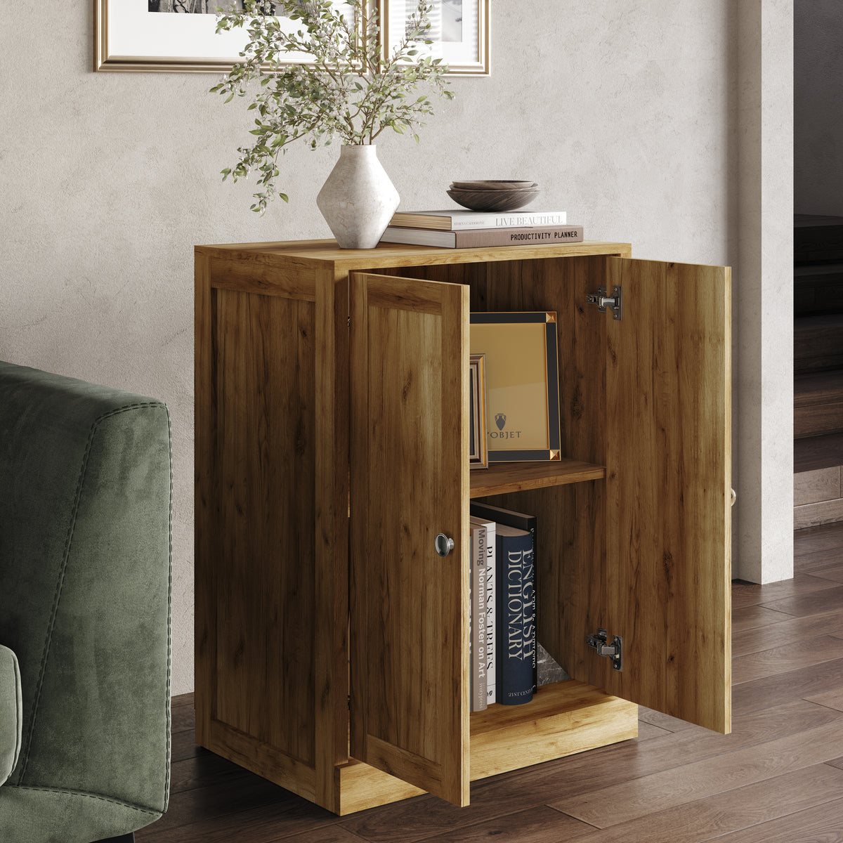 Maya 2-Door Storage Cabinet