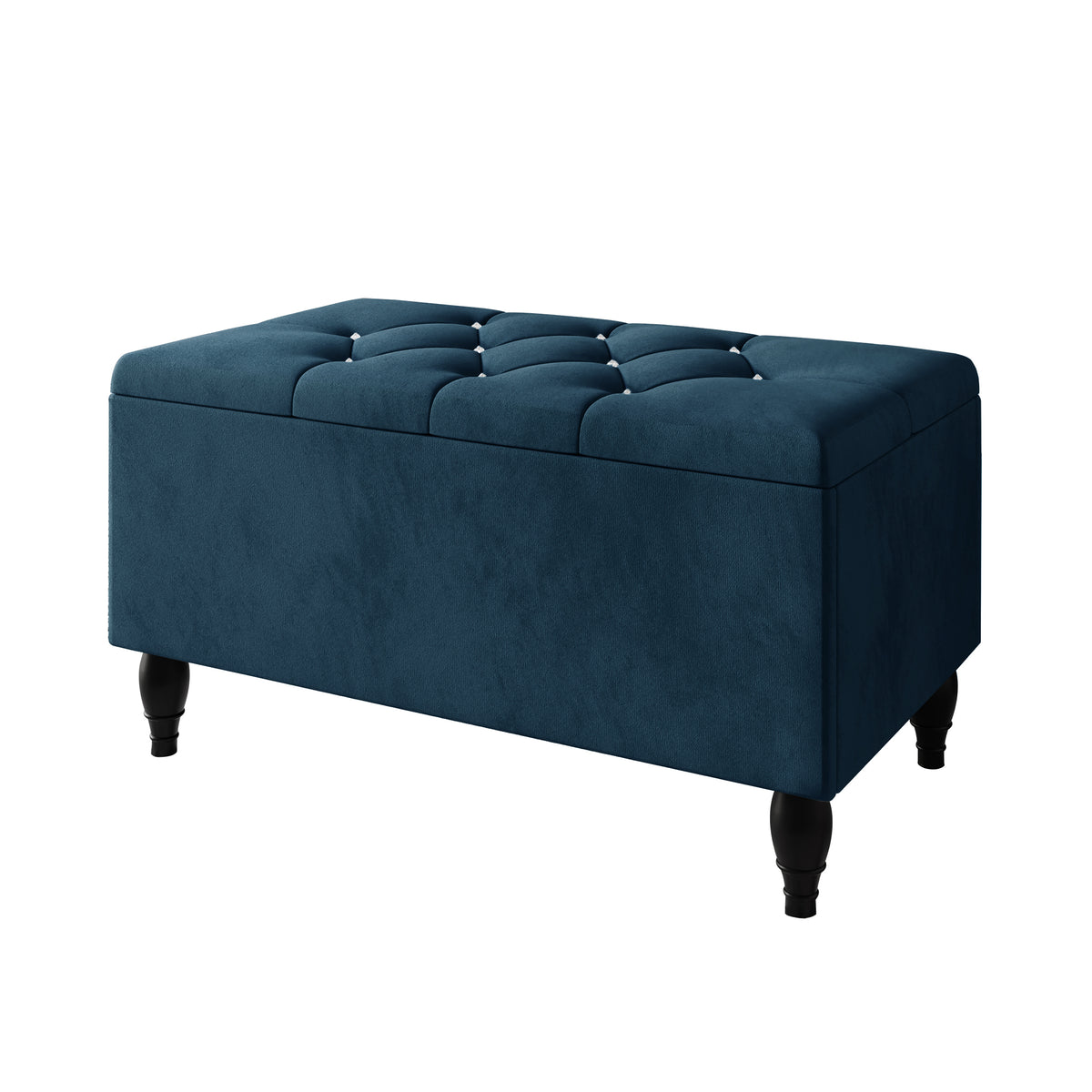 Tyreese 2 Piece Bedroom Bench Set Velvet Wingback Upholstered Bed
