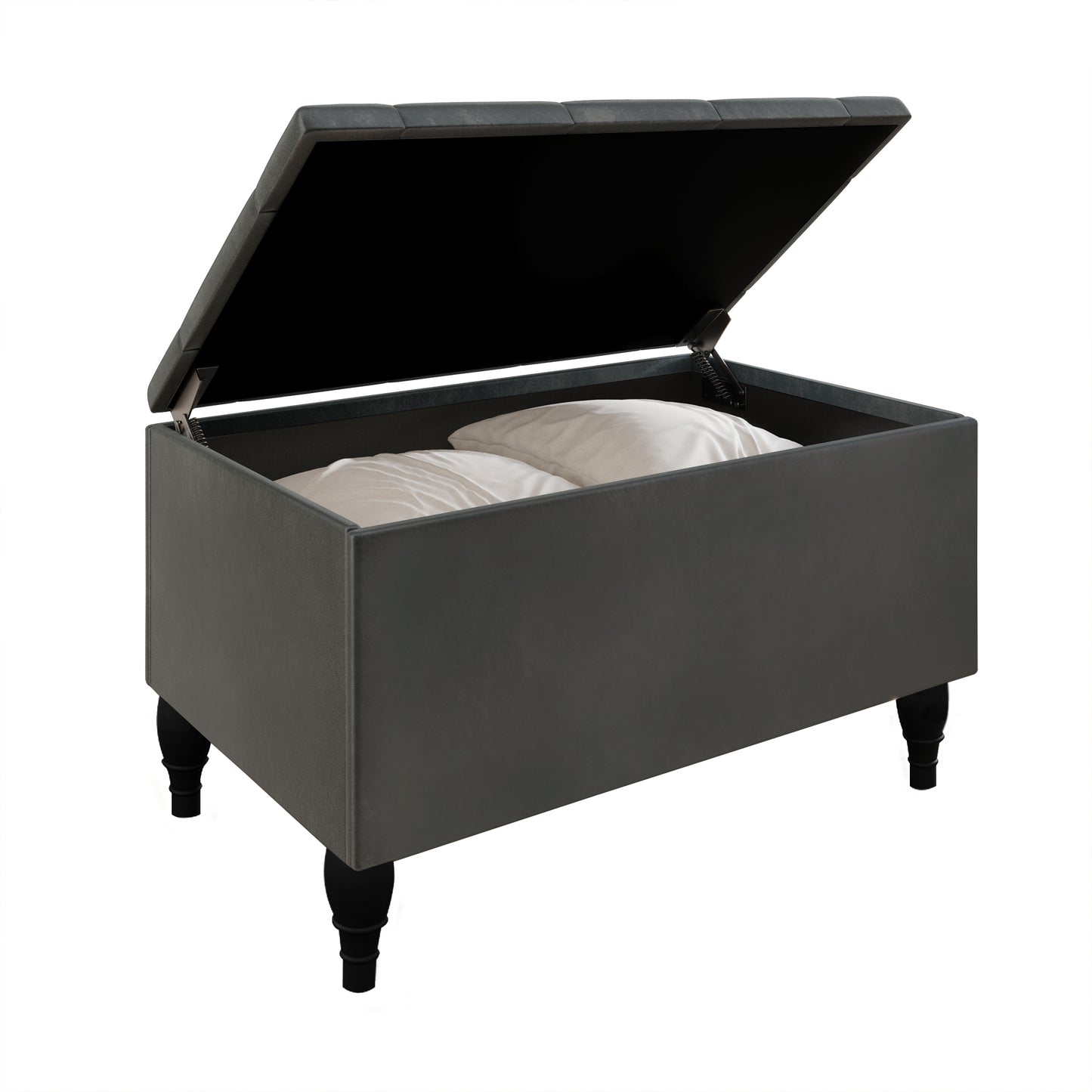 Falaq 2 Piece Bedroom Bench Set Velvet Wingback Upholstered Bed