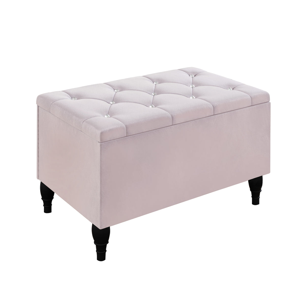 Falaq 2 Piece Bedroom Bench Set Velvet Wingback Upholstered Bed